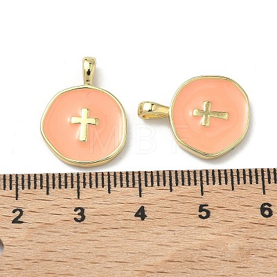 Brass Enamel Pendants LS-KK-G417-01LG-01-1