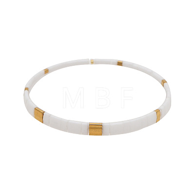 Bohemian Glass Seed Beads Stretch Bracelets for Women VZ8961-2-1