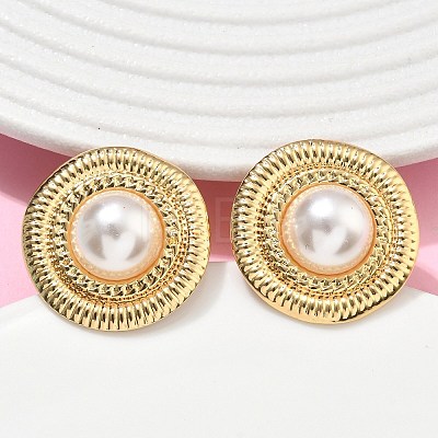 201 Stainless Steel Stud Earrings EJEW-D354-08G-01-1