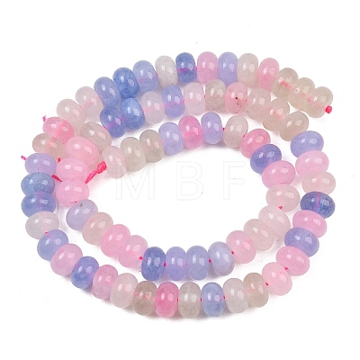 Natural White Jade Beads Strands X-G-E507-01-08-1