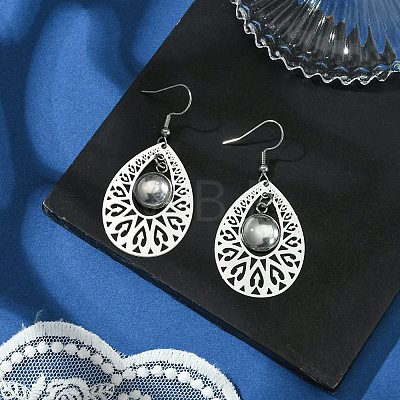 DIY Teardrop Dangle Earring Making Kits EJEW-UN00001-1