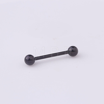 316 Surgical Stainless Steel Tongue Rings WGF0CE1-03-1