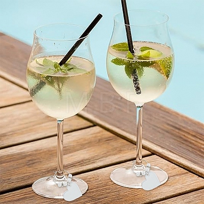 20Pcs Brass Wine Glass Charm Rings AJEW-YW00007-1