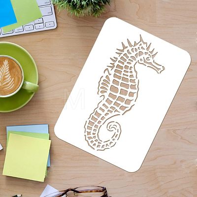 Large Plastic Reusable Drawing Painting Stencils Templates DIY-WH0202-068-1