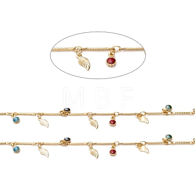 Handmade Brass Bar Link Chains CHC-I036-45G-1