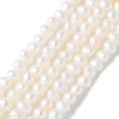 Natural Cultured Freshwater Pearl Beads Strands PEAR-I007-07G-01A-1