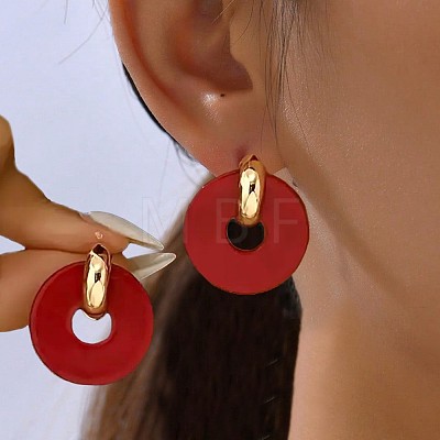 Acrylic Stud Earrings FS-WGF2FEF-04-1