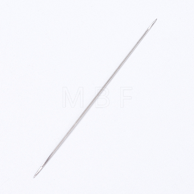 Iron Open Beading Needle IFIN-P036-01D-1