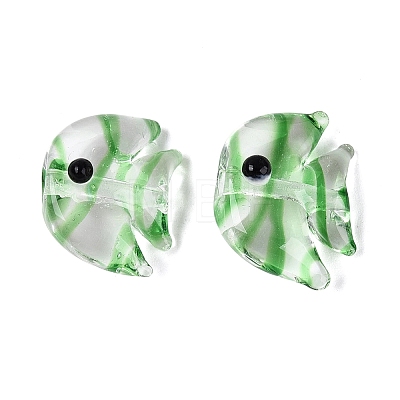 Handmade Transparent Lampwork Beads LAMP-N042-20D-1