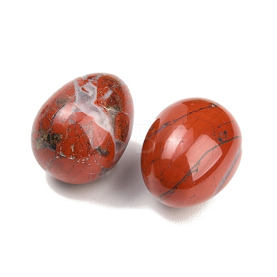 Natural Red Jasper Egg Stone GG-L654-H02-06-1