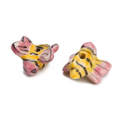 Handmade Porcelain Beads PORC-L084-01C-1