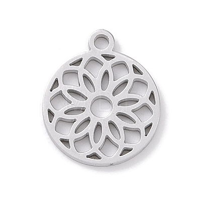 Non-Tarnish 304 Stainless Steel Charms STAS-K286-01E-P-1