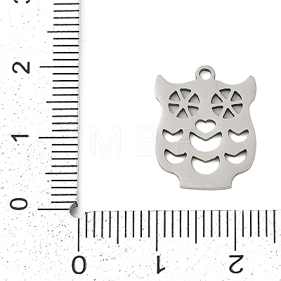 201 Stainless Steel Pendants STAS-F316-06P-05-1