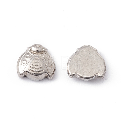 Non-Tarnish 201 Stainless Steel Cabochons STAS-C057-15P-1