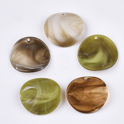 Acrylic Pendants X-OACR-T011-138-1