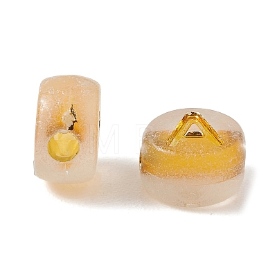 Luminous Transparent Acrylic Beads OACR-P037-01B-A-1