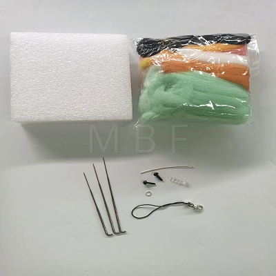 Needle Felting Kit with Instructions DOLL-PW0003-056D-1