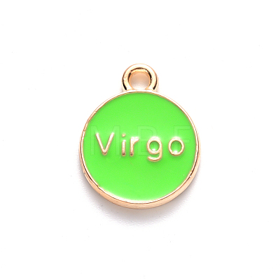 Alloy Enamel Pendants LS-ENAM-S124-01A-06B-1