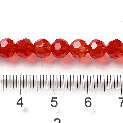 Electroplate Transparent Glass Beads Strands EGLA-A035-T6mm-L01-1