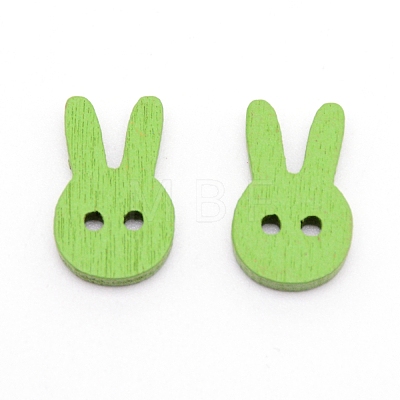 2-Hole Wooden Buttons WOOD-TAC0004-05-1