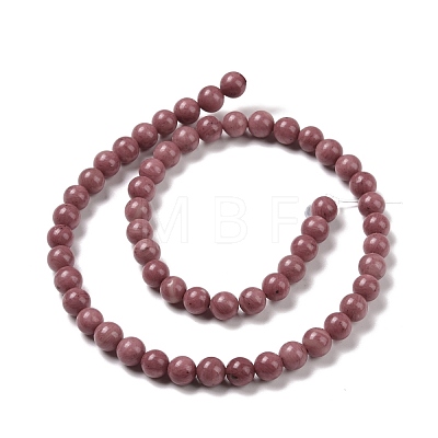 Grade A Natural Rhodonite Beads Strands G-E571-23A-1