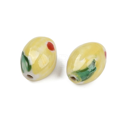 Handmade Porcelain Beads PORC-I029-01-1