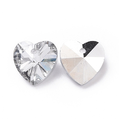 Romantic Valentines Ideas Glass Charms G030V14mm-32-1