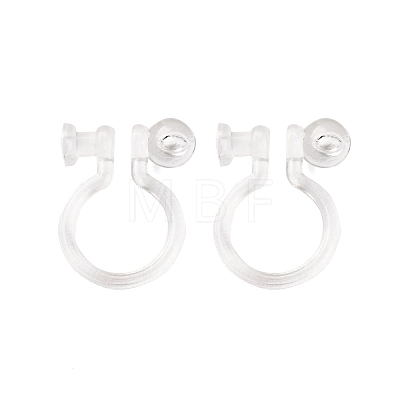 Silicone Clip-on Earring Findings FIND-K019-01B-1