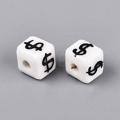 Handmade Porcelain Beads PORC-N012-13A-1