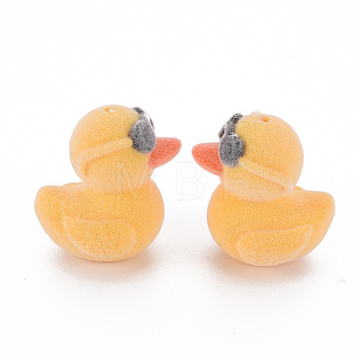 Flocky Plastic Beads KY-Q056-012-1