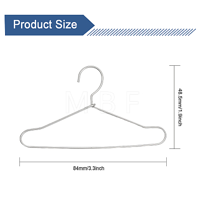 Iron Doll Clothes Hangers DIY-WH0430-095-1