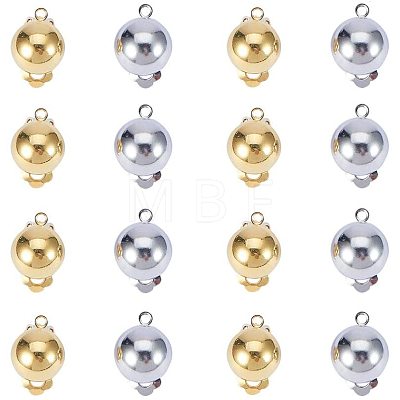 Brass Earring Findings KK-PH0034-37-1
