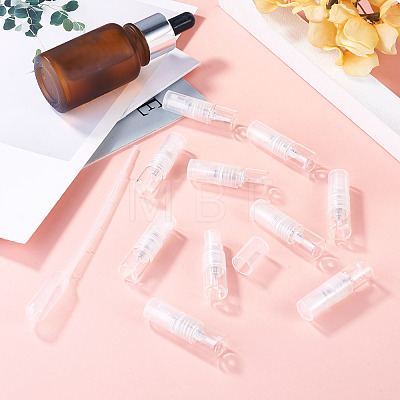 10Pcs Glass Perfume Bottles AJEW-TADJ0001-24-1