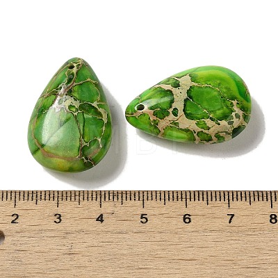 Dyed Natural Imperial Jasper Pendants G-Q161-03-1