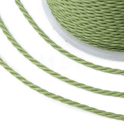 Round Waxed Polyester Cord X-YC-G006-01-1.0mm-29-1