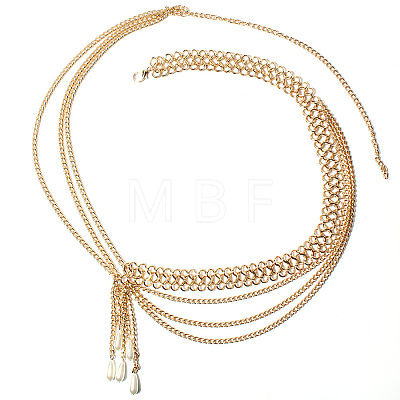 Alloy Multi Layer Waist Chains WG3D67A-01-1