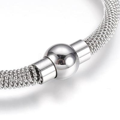 304 Stainless Steel Bracelets BJEW-F274-02-1