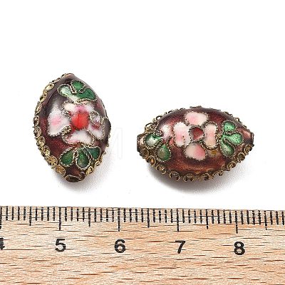 Handmade Cloisonne Beads CLB-Q002-09A-1