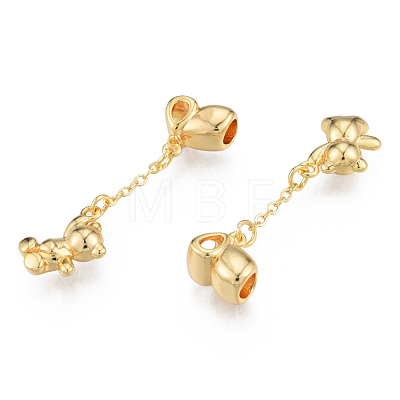 Brass Beads KK-N233-435-1