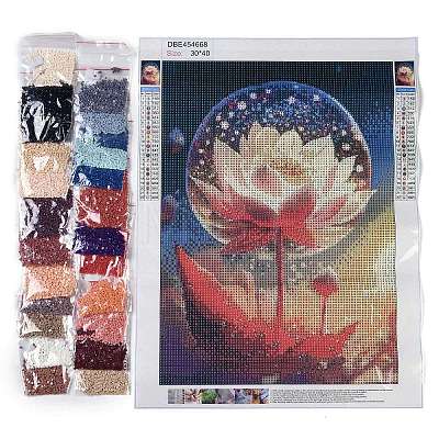 DIY Diamond Painting Kit AJEW-C037-01J-1