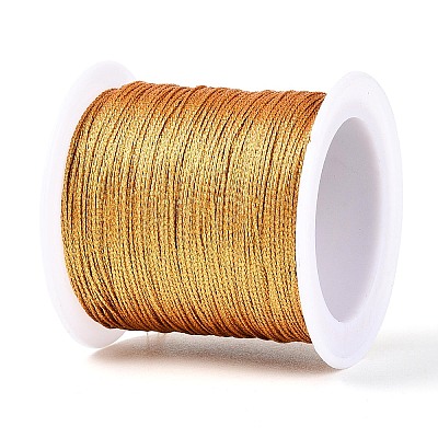 50M 6-Ply Round PET Metallic Thread MCOR-T003-02A-1