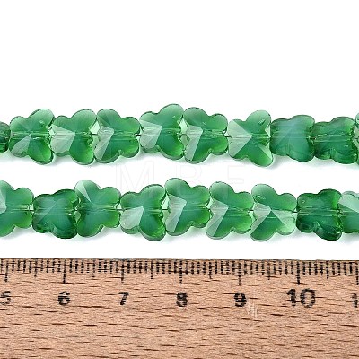 Opaque Glass Beads Strands GLAA-N073-01D-1