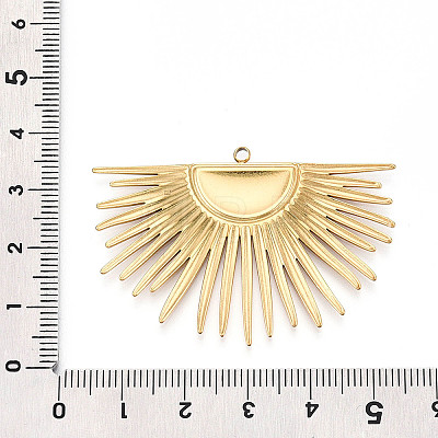 304 Stainless Steel Big Pendants X-STAS-N109-88G-1