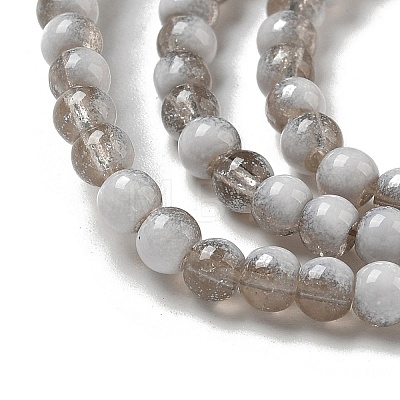 Crackle Glass Beads X1-GLAA-U001-4mm-06-1