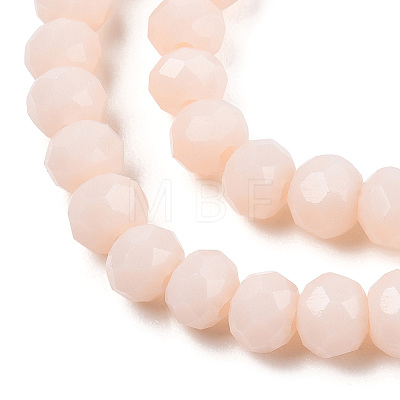 Opaque Solid Color Glass Beads Strands EGLA-A034-P3mm-D17-1
