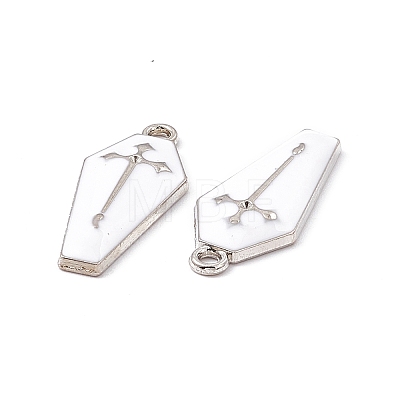 Alloy Enamel Pendants ENAM-H039-10P-1