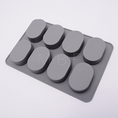Oval Food Grade Silicone Molds DIY-WH0181-11-1