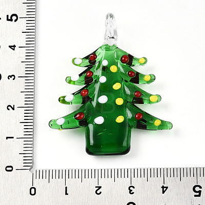 Handmade Lampwork Pendants LAMP-T023-12C-1