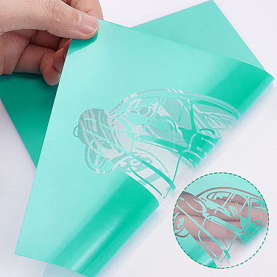 Self-Adhesive Silk Screen Printing Stencil DIY-WH0173-001-O-1