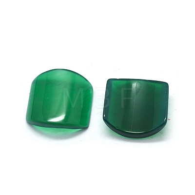 Natural Green Onyx Agate Beads G-O175-10B-1